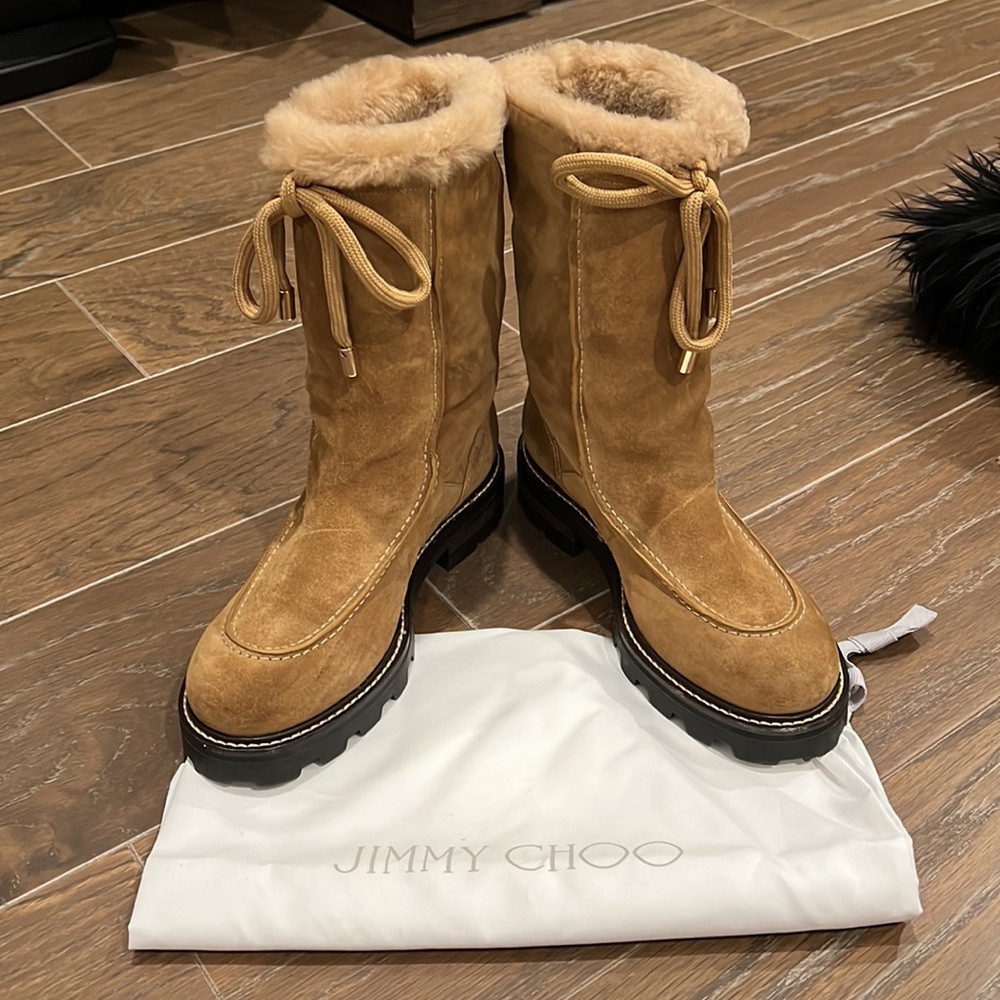 Jimmy Choo Buffy Boots 8.5 NIB - Picture 7 of 16